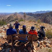 Past travellers state that our guides are one of the many highlights of our Larapinta walks | #cathyfinchphotography