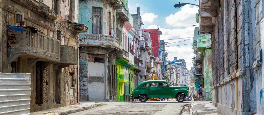 Explore the photogenic streets of Havana in Cuba
