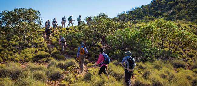 Walking along Central Australia's stunning Larapinta Trail | Graham Michael Freeman