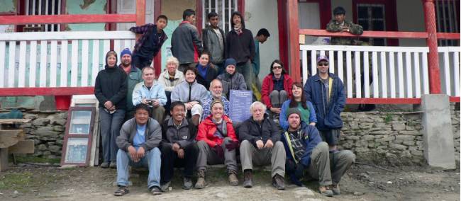 Participants on our Junbesi School CPT trip | Ken Whitney