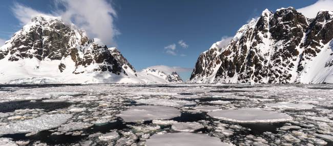 Ice fills the Lemaire Channel | Richard I'Anson